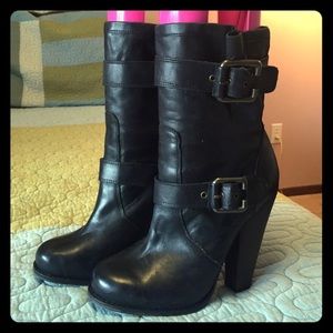 Black Aldo Moto Boots 🖤